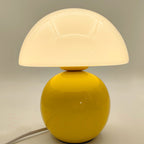 Lampada da Tavolo Ceramica Rotonda Nordic Contemporanea con 1 Luce per Soggiorno
