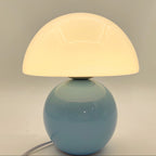 Lampada da Tavolo Ceramica Rotonda Nordic Contemporanea con 1 Luce per Soggiorno