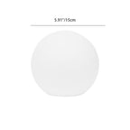 Luce da Giardino Moderna Minimalista a Globo Solare Impermeabile in Plastica PE LED per Esterni
