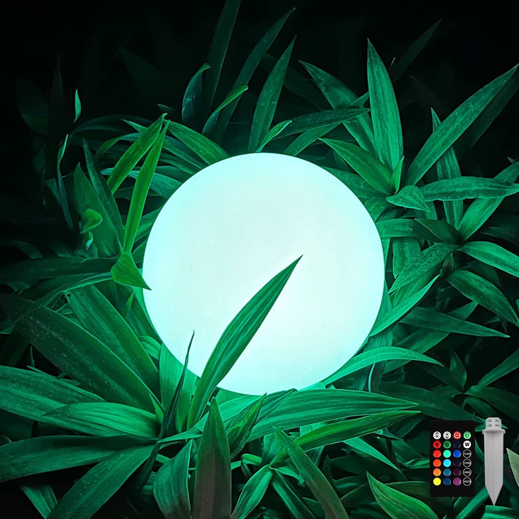 Luce da Giardino Moderna Minimalista a Globo Solare Impermeabile in Plastica PE LED per Esterni