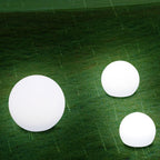Luce da Giardino Moderna Minimalista a Globo Solare Impermeabile in Plastica PE LED per Esterni