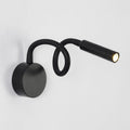 Lampada da Parete LED Flessibile a Forma di Tubo in Ferro Minimalista Moderna per Lettura, Sconces per Camera da Letto