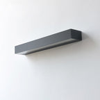 Lampada da Parete LED Moderna Minimalista Rettangolare Impermeabile in Alluminio per Giardino