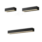 Lampada da Parete LED Moderna Minimalista Rettangolare Impermeabile in Alluminio per Giardino