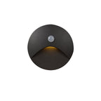 Lampada da parete LED rotonda quadrata in alluminio impermeabile per patio all'aperto di moderna semplicità