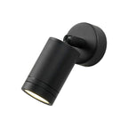 Lampada da parete LED a cilindro lungo regolabile in alluminio impermeabile per esterni, Moderno Semplice