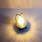 Lampada da soffitto semi-incassata in alluminio industriale contemporaneo, impermeabile, con cilindro in vetro, 1 luce, per esterni e patio