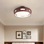 Ventilatore a soffitto LED semincasso in acrilico senza pale in stile nordico contemporaneo per camera da letto