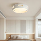 Ventilatore a soffitto LED semincasso in acrilico senza pale in stile nordico contemporaneo per camera da letto