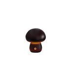 Lampada da Tavolo LED a Fungo Ricaricabile in Legno Massello Scandinava Contemporanea Luce Notturna per Comodino