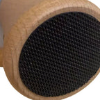 Lampada da Tavolo LED a Fungo Ricaricabile in Legno Massello Scandinava Contemporanea Luce Notturna per Comodino