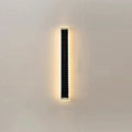 Lampada da Parete LED a Striscia Ondulata in Alluminio Acrilico Impermeabile Solare di Moderno Semplicità per Esterni Patio