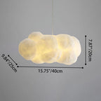 Lampadario LED a Sospensione 1 Luce Floating Cloud