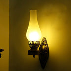 Applique da parete Retro a Kerosene con 1 Luce