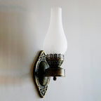 Applique da parete Retro a Kerosene con 1 Luce
