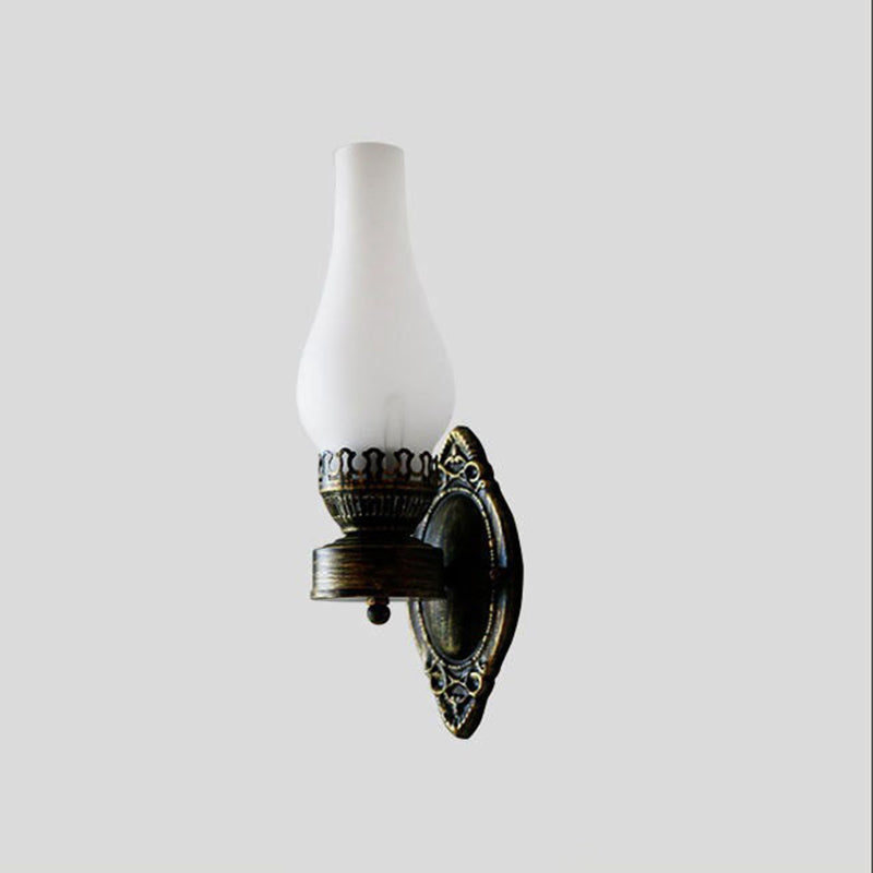 Applique da parete Retro a Kerosene con 1 Luce
