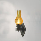 Applique da parete Retro a Kerosene con 1 Luce
