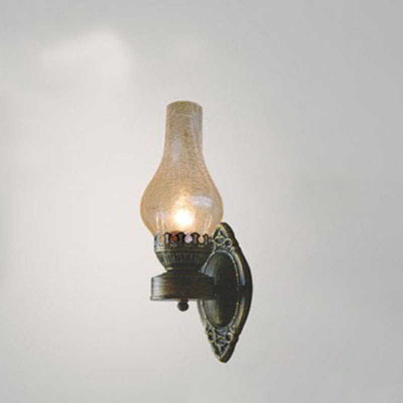 Applique da parete Retro a Kerosene con 1 Luce