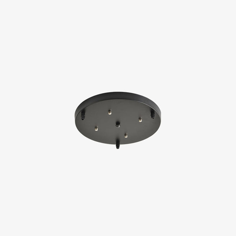 Lampada a sospensione a forma di nuvola minimalista moderna in vetro con 1 luce per soggiorno