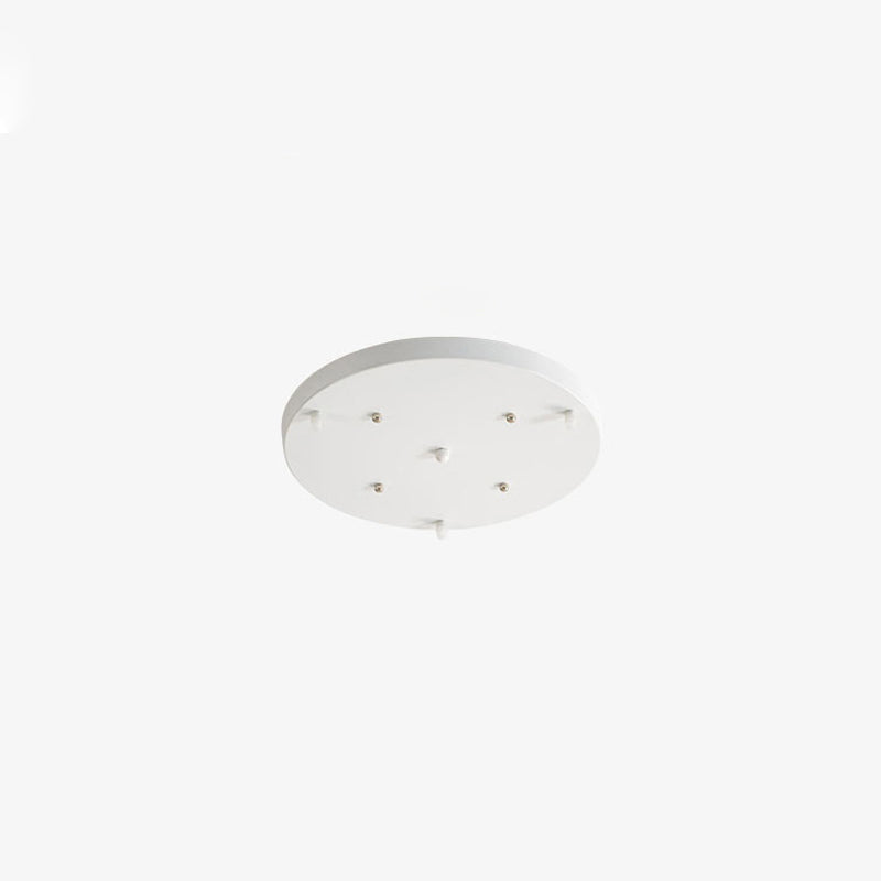 Lampada a sospensione a forma di nuvola minimalista moderna in vetro con 1 luce per soggiorno