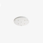 Lampada a sospensione a forma di nuvola minimalista moderna in vetro con 1 luce per soggiorno