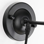 Applique da Parete con Pulley in Ferro Battuto Retro Industriale a 1 Luce