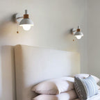 Applique da parete a sfera Nordic Macaron 1 luce