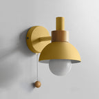Applique da parete a sfera Nordic Macaron 1 luce