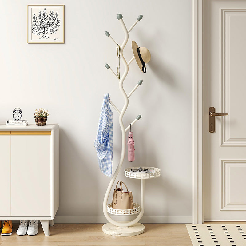 Albero Rotondo in Acciaio al Carbonio per Ingresso e Camera da Letto, Design Creativo Contemporaneo