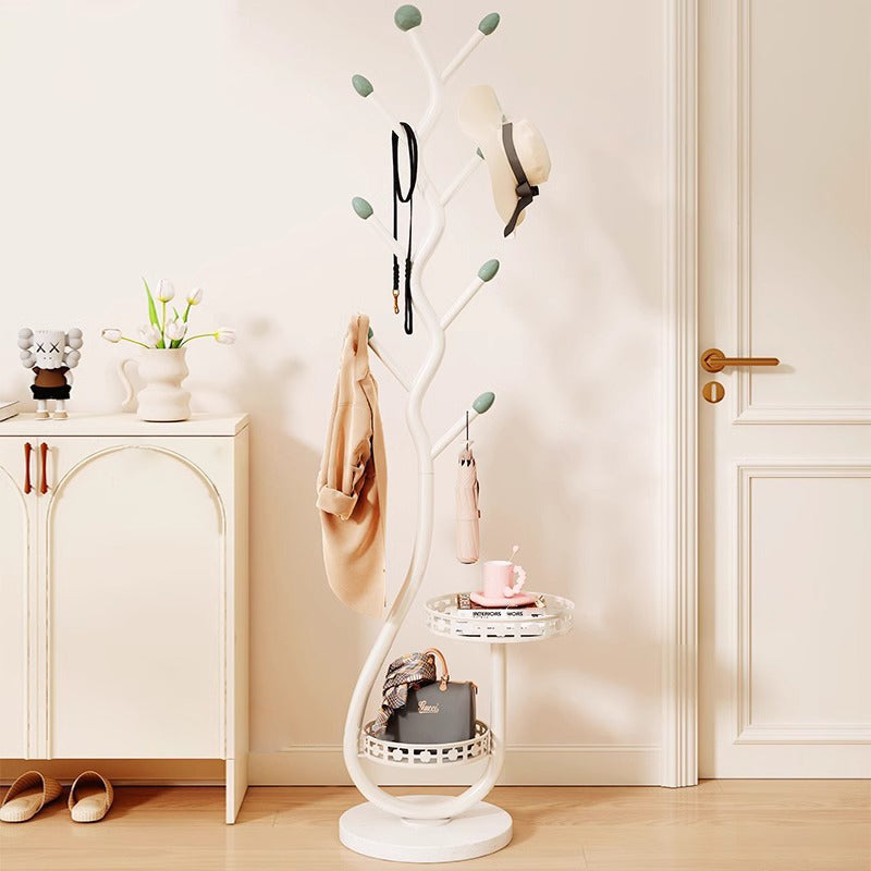 Albero Rotondo in Acciaio al Carbonio per Ingresso e Camera da Letto, Design Creativo Contemporaneo