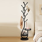 Albero Rotondo in Acciaio al Carbonio per Ingresso e Camera da Letto, Design Creativo Contemporaneo