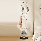 Albero Rotondo in Acciaio al Carbonio per Ingresso e Camera da Letto, Design Creativo Contemporaneo
