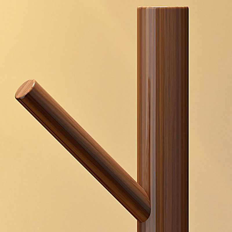 Albero Rotondo Contemporaneo in Legno Massello di Pino con Fibra di Legno a Media Densità per Ingressi e Camere da Letto
