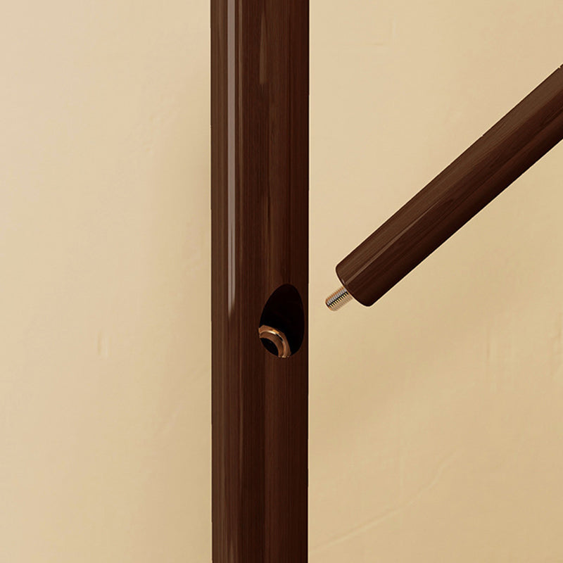 Albero Rotondo Contemporaneo in Legno Massello di Pino con Fibra di Legno a Media Densità per Ingressi e Camere da Letto