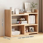Libreria Contemporanea Scandinava Rettangolare Eco-Friendly con Ripiani da 3/4 Per Camera da Letto