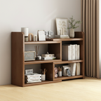 Libreria Contemporanea Scandinava Rettangolare Eco-Friendly con Ripiani da 3/4 Per Camera da Letto