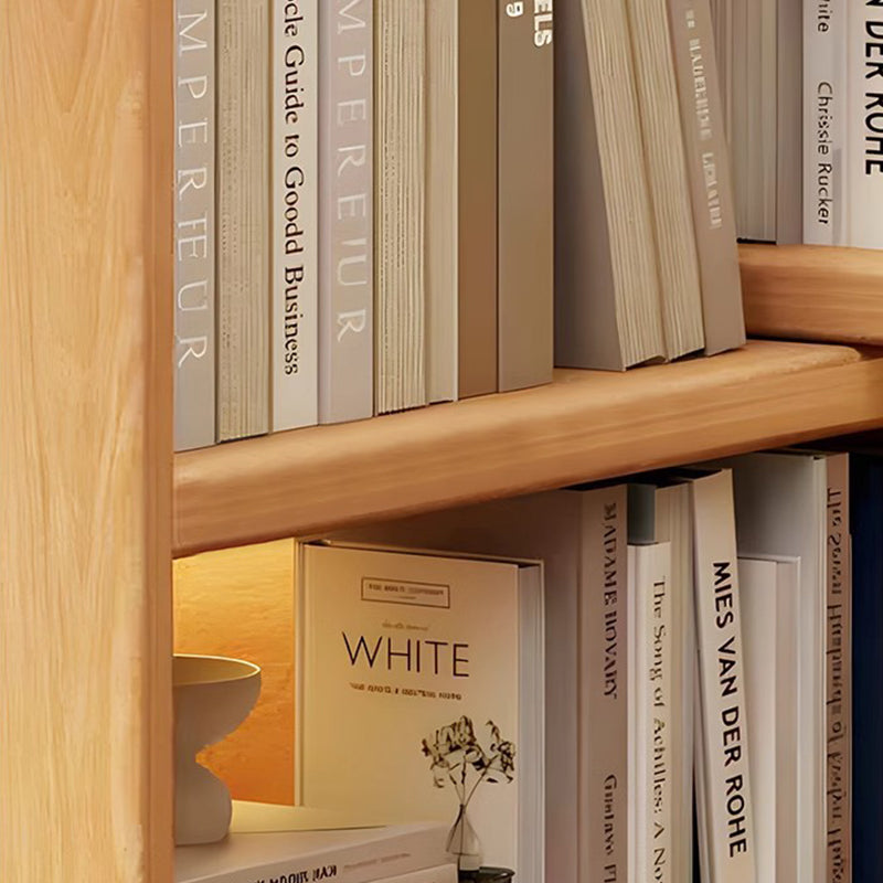 Libreria Contemporanea Scandinava Rettangolare Eco-Friendly con Ripiani da 3/4 Per Camera da Letto