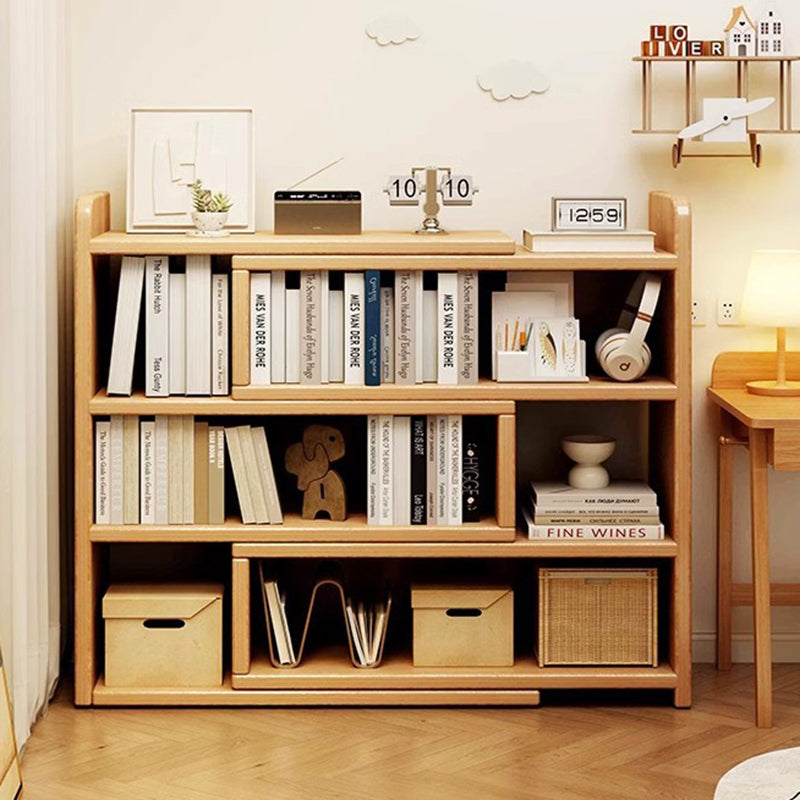 Libreria Contemporanea Scandinava Rettangolare Eco-Friendly con Ripiani da 3/4 Per Camera da Letto