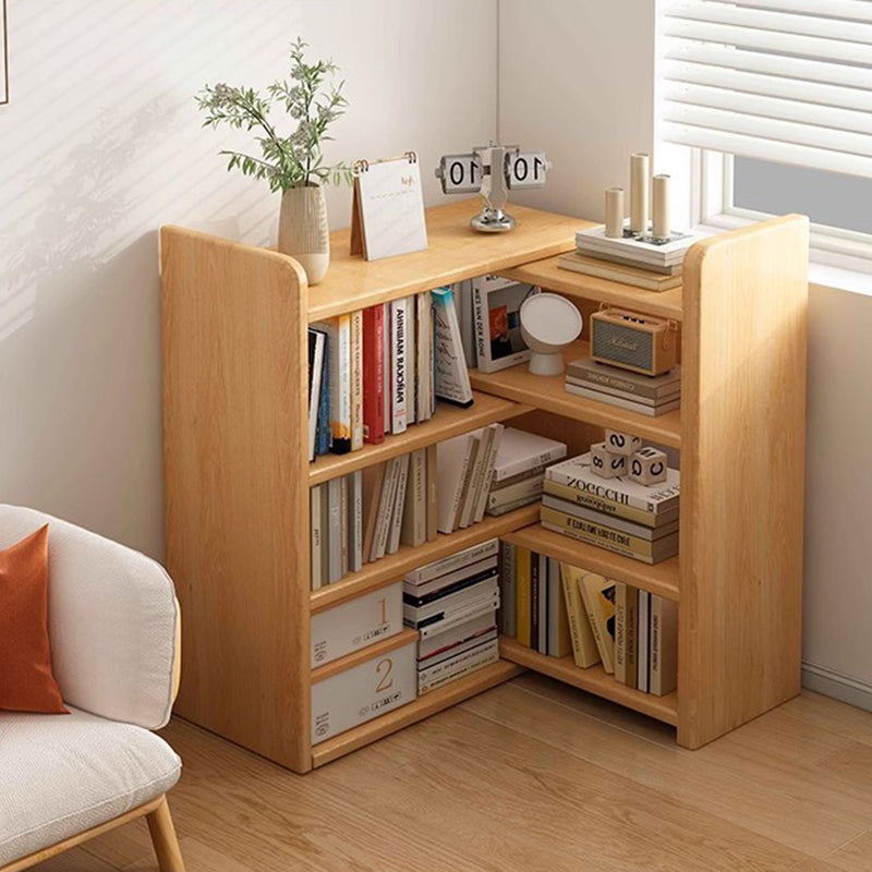 Libreria Contemporanea Scandinava Rettangolare Eco-Friendly con Ripiani da 3/4 Per Camera da Letto
