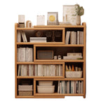 Libreria Contemporanea Scandinava Rettangolare Eco-Friendly con Ripiani da 3/4 Per Camera da Letto