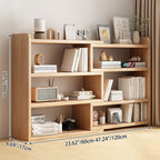Libreria Contemporanea Scandinava Rettangolare Eco-Friendly con Ripiani da 3/4 Per Camera da Letto