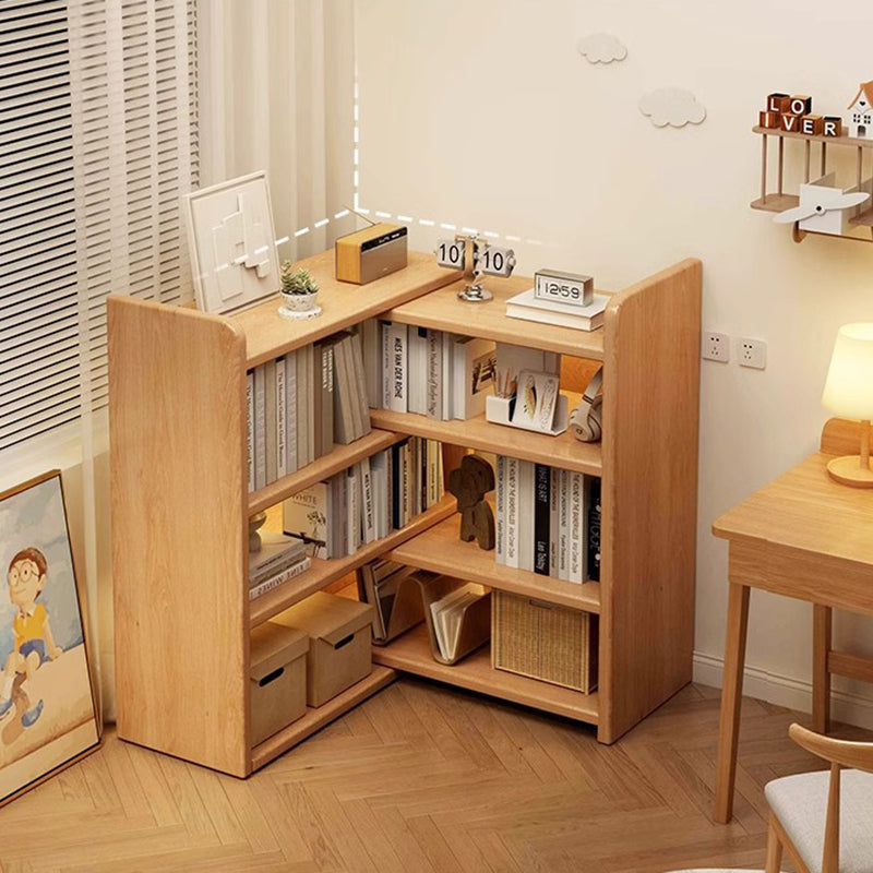 Libreria Contemporanea Scandinava Rettangolare Eco-Friendly con Ripiani da 3/4 Per Camera da Letto