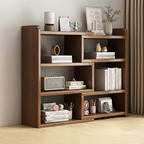 Libreria Contemporanea Scandinava Rettangolare Eco-Friendly con Ripiani da 3/4 Per Camera da Letto
