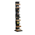 Libreria Moderna Minimalista Rettangolare in Acciaio al Carbonio 5/6/8/9-Piani per Soggiorno