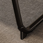 Scrivanie Rettangolari Contemporanee in Acciaio al Carbonio MDF Pieghevoli con Angolo Regolabile e 2 Vassoi per Studio