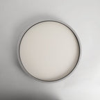 Arisha Minimalista LED Plafoniera Anello Metallo Nero