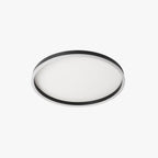 Arisha Minimalista LED Plafoniera Anello Metallo Nero