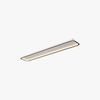 Arisha Minimalista Rettangolare Metallo/Silicone Plafoniere Soggiorno