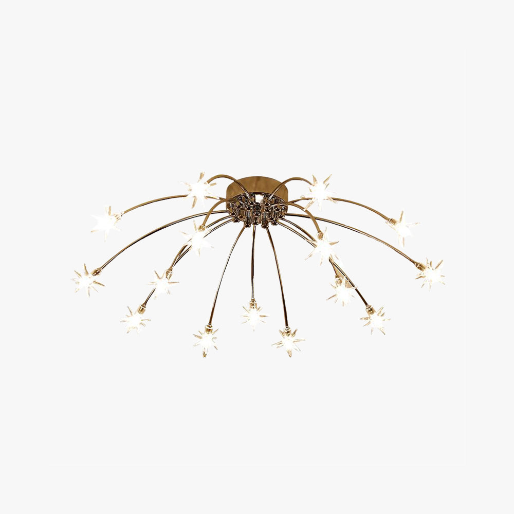 Arisha Art Deco Starry Lampada da Soffitto a Incasso