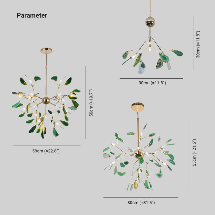 Lampadario Colorato Creativo Aria per Camera da Letto/Soggiorno